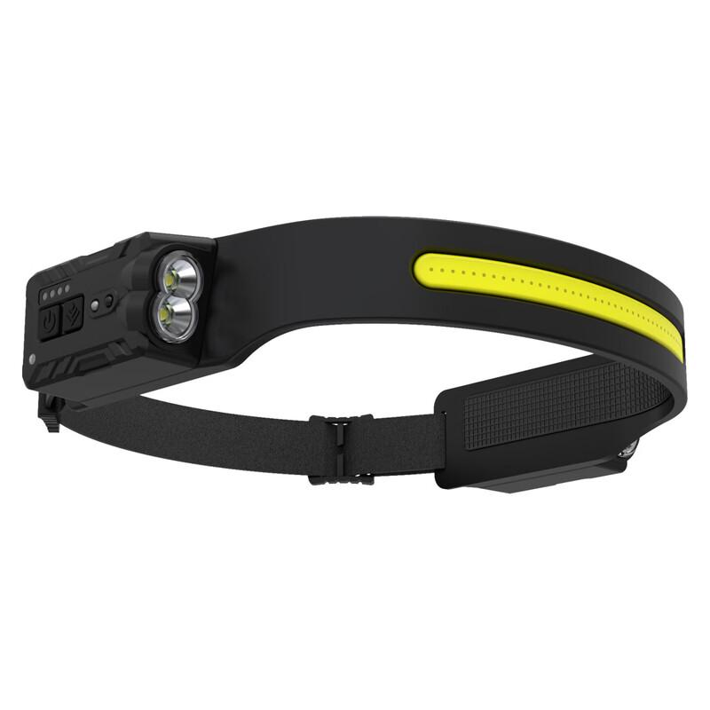 MengPao Dual-Head Adjustable COB Rechargeable Headlamp