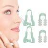 Silicone Nose Up Lifting Clip Portable Nose Bridge Straightening Shaper Clip Green