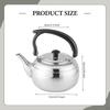 Stainless Steel Teapot Coffee Pot Kettle Versatile with for Boiling Water Tea Hotel