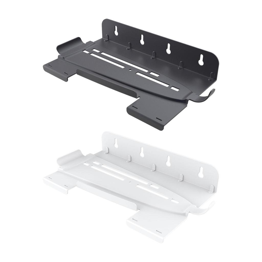 Wall Mount Console Bracket Set Gaming Shelf Detachable Accessories, Metal Rack Host