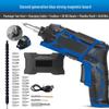 Lei Ming Rechargeable Electric Screwdriver and Small Hand Drill Tool Set