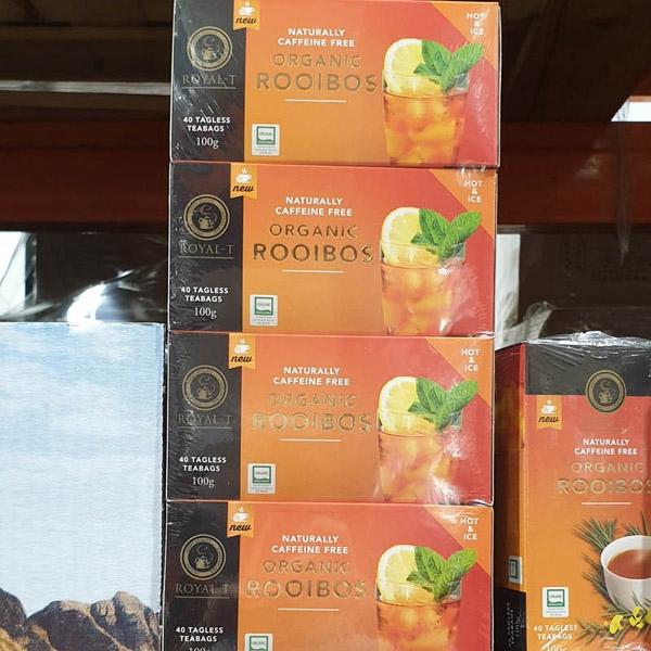 Royalty Organic Rooibos Premium Herbal Tea 100g x 4 Packs One thing
