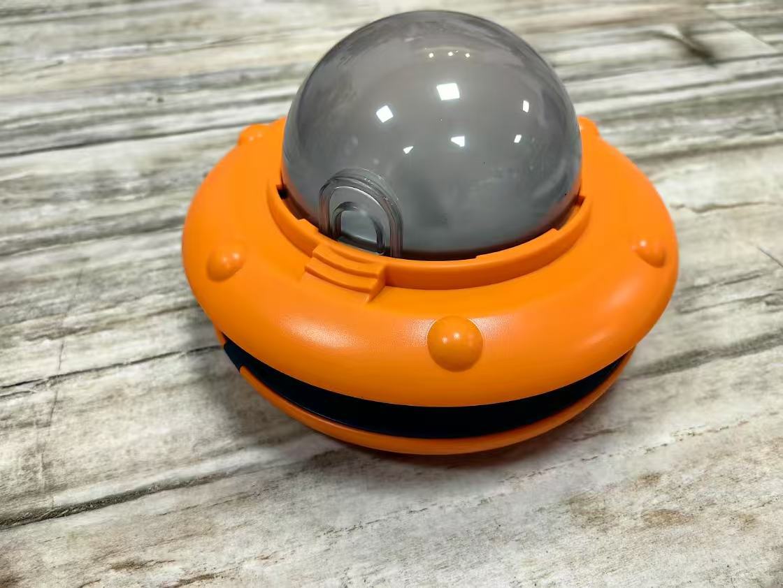 

Новый продукт Кошка Собака Пульт дистанционного управления Летающая тарелка Игрушка для питомца Кормушка с утечкой Автоматическая кормушка Standard Edition оранжевый