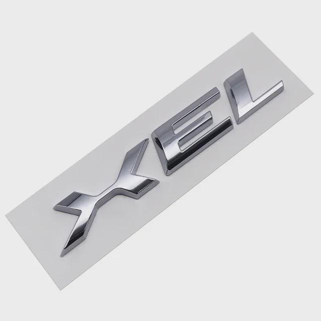 

ABS Наклейка на автомобиль Багажник Кузов Значок Украшение для Jaguar XEL XFL XJL XE XF XJ Задняя 3D Эмблема Наклейка Аксессуары E серебряный