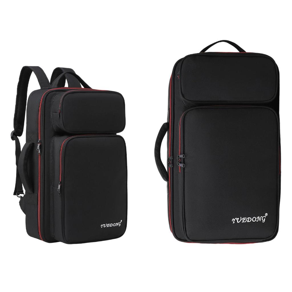 Guitar Pedal Board Carry Bag Oxford Cloth Sturdy Storage Handbag for Accessories Traveling Stage Use