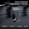 Xiaomi Multi Function Headrest Hooks Car Seat Back Storage Hanger Organizer Bag Coat Clip Fastener Auto Interior Organizing Accessories