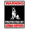 Animal Family Warning Poster On the Wall, Metal Plaque