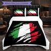 Set Biancheria da Letto a 3 Pezzi per Italia Copripiumino Morbido con Federe Set Decorazione Camera da Letto per la Casa