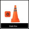 Foldable Traffic Reflective Safety Cone 30/45/70cm Height Collapsible Traffic Cones Multi Purpose Reflective Stripe Road Cone