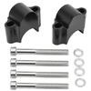 Schwarzer 28MM Lenkererhöhung Adapter Erhöhungen für KAWASAKI Z900RS Z900 2018 2020 Perfekte Passform und Funktionalität