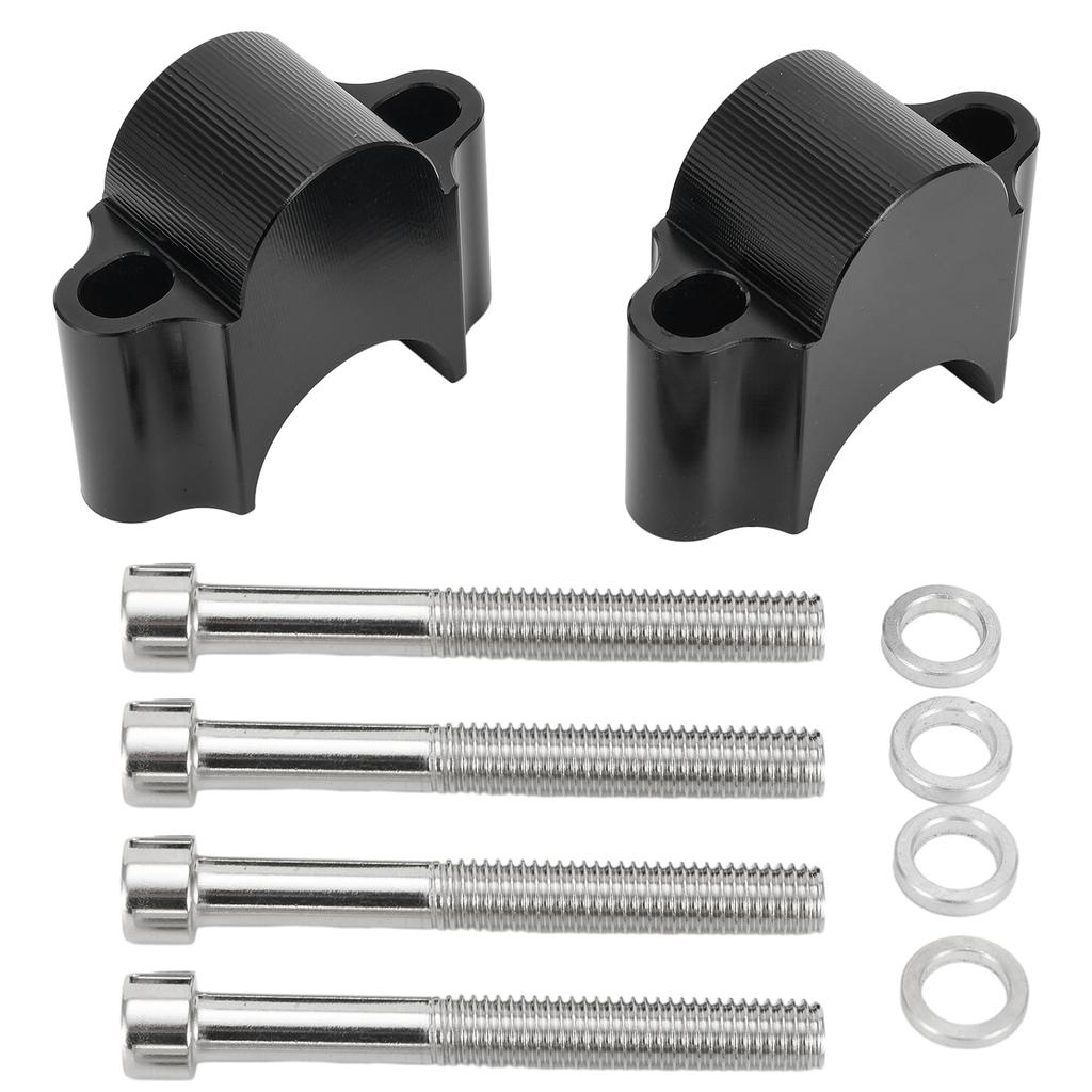 Schwarzer 28MM Lenkererhöhung Adapter Erhöhungen für KAWASAKI Z900RS Z900 2018 2020 Perfekte Passform und Funktionalität
