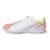 adidas Predator Edge.4 Rundzehen-Schnürschuh TF (Gummistollen) Hartplatz Kunstrasen Ultra-Faser Rutschfest Abriebfest Fußballschuhe GV8526