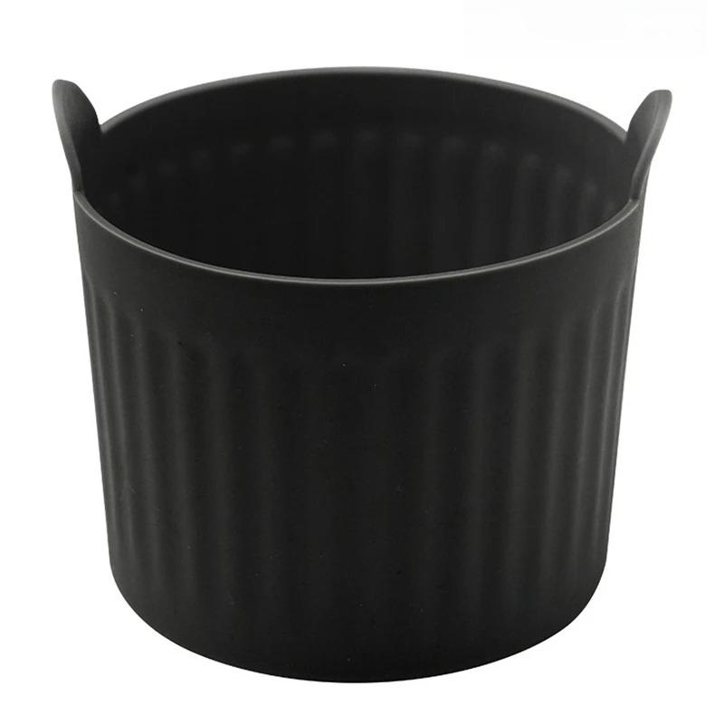 4/10/20 Bucăți Forme de Copt pentru Friteuză cu Aer, Forme din Silicon Alimentar, Formă de Ouă, Set Ustensile de Copt, Veselă de Exterior