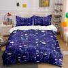 Glowing Cosmic Starry Dream. Bedding Sets Duvet Covers Pillowcases(1* Duvet Cover 2* Pillowcases Without Duvet Insert)