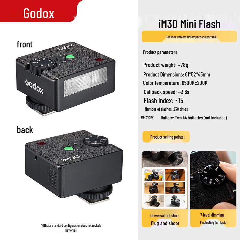 Godox IM Serie Mini-Blitzgeräte für die Kamera & Zubehör