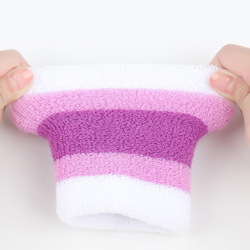 Terry Cloth Cotton Sweatband Sports Wrist Tennis Yoga Wristband Arm Sweat Absorb Sleeve Towel Band Bracers Wrist Wrap Unisex