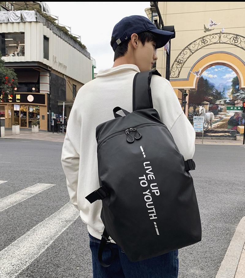 Motorcycle Riding Backpack Portable Waterproof Helmet Storage Travel Backpack Reflective Safety Shoulder Bag Large Capacity Bag