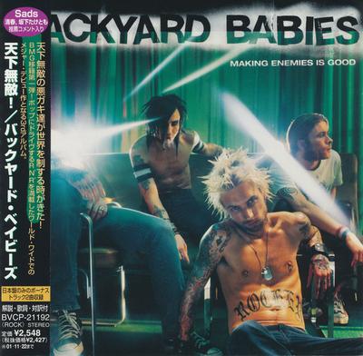 CD BACKYARD BABIES  Making Enemies Is Good BVCP21192 BMG 2001 Japan Rock Used