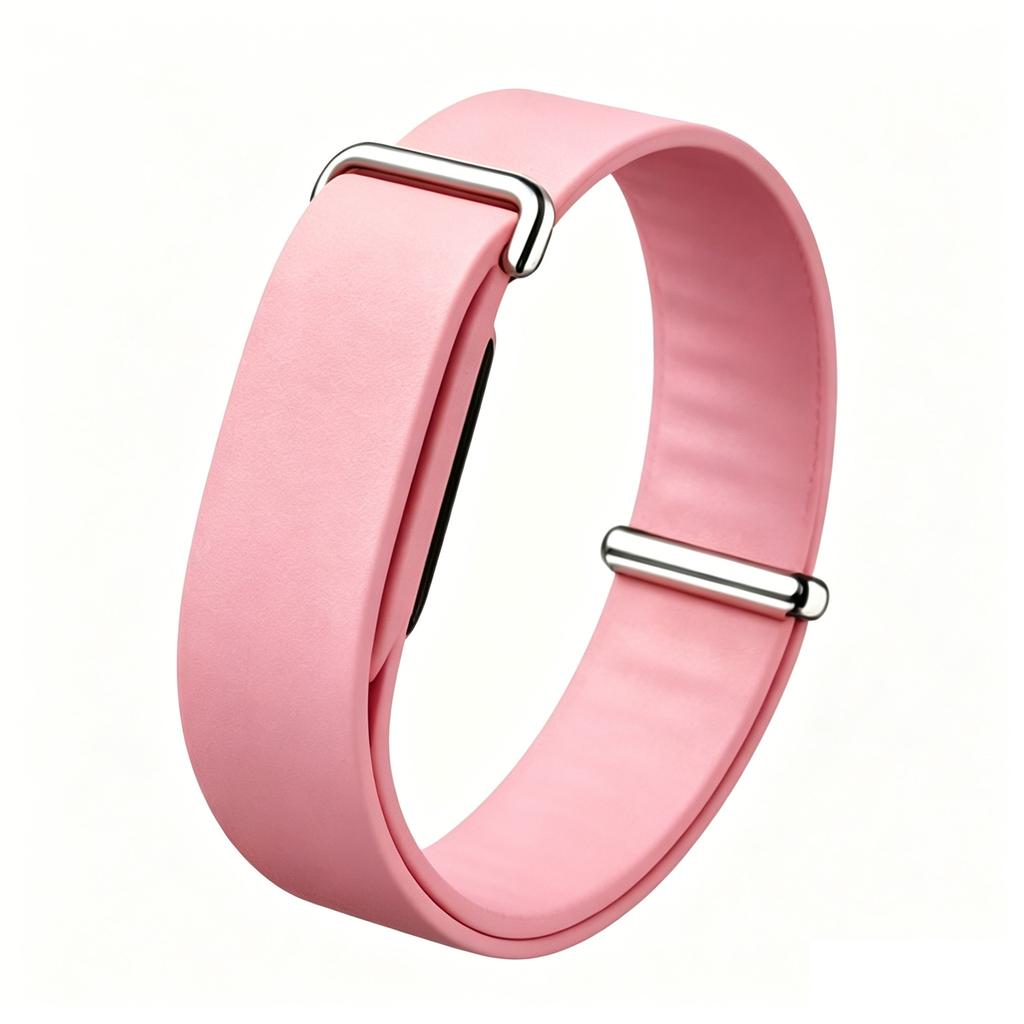 Silicone Magnetic Strap for Google Fitbit Air Rubber Loop Bracelet Outdoors Sports Band Wristband for Women Men