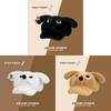 Boze Kleine Hond Pluche Oor Cartoon Honkbalpet Voor Kinderen Winter Warmte