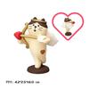 Japan Zakka Valentine's Day Chocolate Studio Mini Statue Bookshelf Decoration Collectible Home Decor Resin Craft Japan Ornaments
