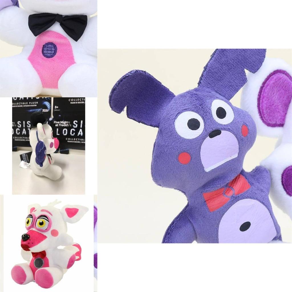 Fun And Educational Fnaf Five Nights At Freddy's Sister Location Plush Funtime Freddy With Bon Bon