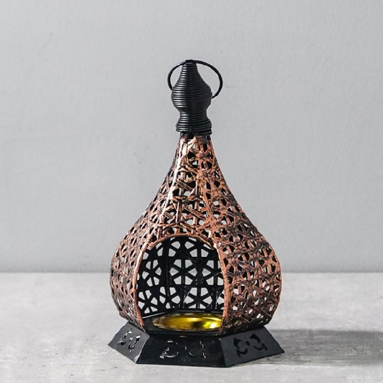 Sophisticated Gourd Candle Holder, for Adding Touch of Elegances To Any Indoor Setting Candle Holder Table Accessories