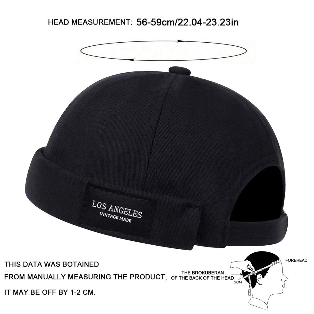 Men LOSANGELES Label Embroidery Landlord Caps Spring and Autumn Adjustable Melon Skin Hats Hip Hop Hat Painter Cap