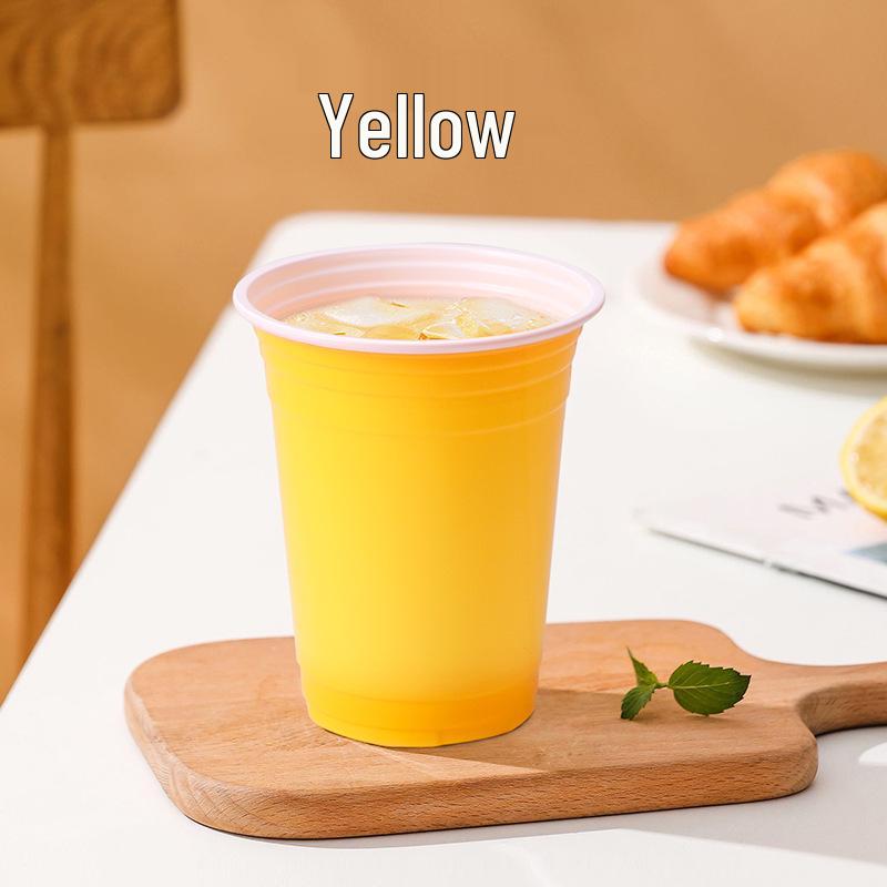16oz Bellflower Colored Disposable Party Cups for Beer Pong