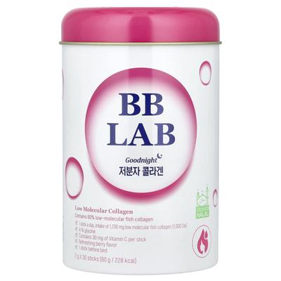 Goodnight, Low Molecular Weight Collagen, Berry, 30 Sticks, 2g Each