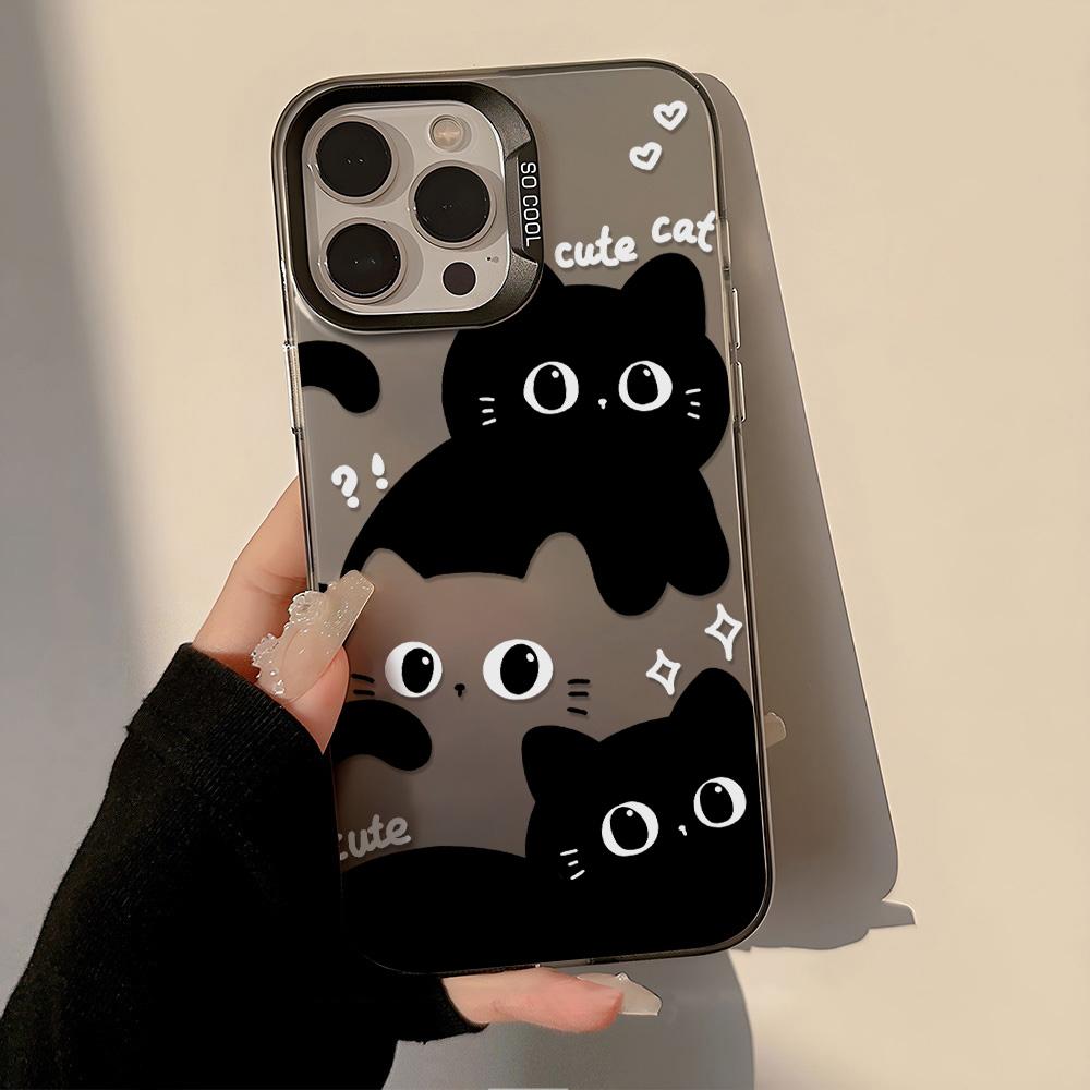 Painted Phone Case for iPhone 11 14 15 16 iPhone 17 11 12 13 for 17 14 15 16 Pro14 15 16 Pro Max for Samsung S25 Ultra S24 S25 A36 A56 A16 Hard Cover