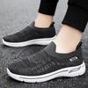 Men's Breathable Flyknit Slip-On Casual Shoes