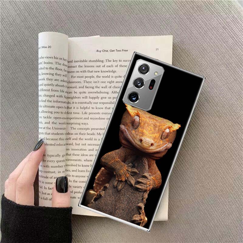 

Lizards and Geckos Have Big Eyes Phone Case For Samsung Galaxy S25 Edge S24 S23 FE S22 S26 Ultra S21 S20 S10 Plus Capa Soft Samsung S25 Plus