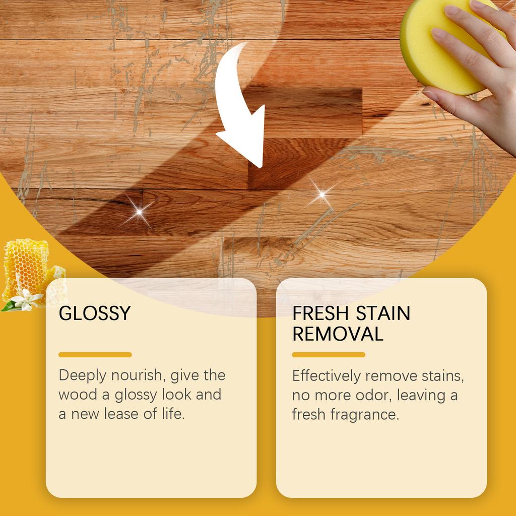 120ml Furniture Solid Wood Care Beeswax Spray–Multi-purpose,Waterproof,Wear-resistant,Suitable for Wooden Floors and Furniture