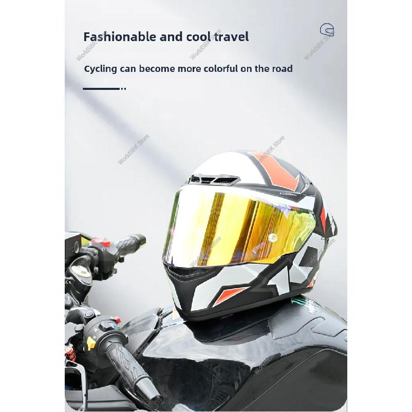 Visor For KYT TT Course Motorcycle Full Face Helmet Sun VisorSpeed Sensors 6