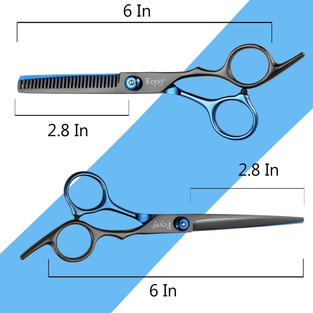 Haircutting Scissors Fcysy Professional Barber Scissors Haircutting Haircutting Kit with Salon Accessories for Women and Haircutting Scissors Barber