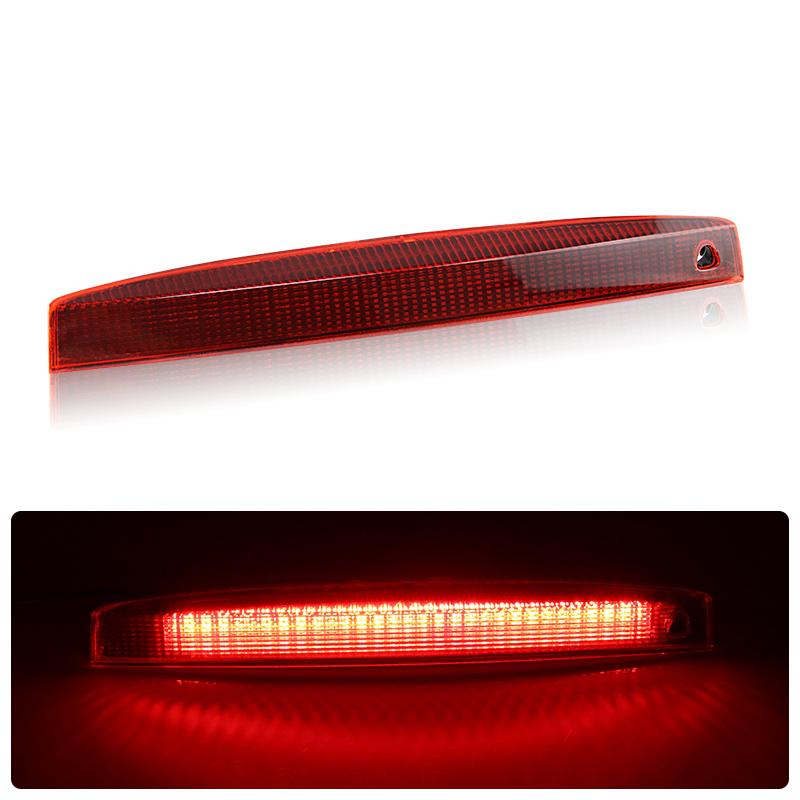 

1PC 12V Smoke/Red Lens LED High Level Center Third Brake Stop Light For Renault Megane MK II 2003-2008 OEM 8200175538 Tail Lamp