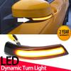 2pcs Dynamic Turn Signal LED Light Side Mirror Indicator For Ford Focus 2 MK2 Focus 3 MK3 3.5 Mondeo MK4 EU