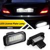 2PCS White Bright 12V 6000K LED License Plate Light For Mercedes Benz 1 W209 C209 Coupe 2002-2009 SL R230 Convertible