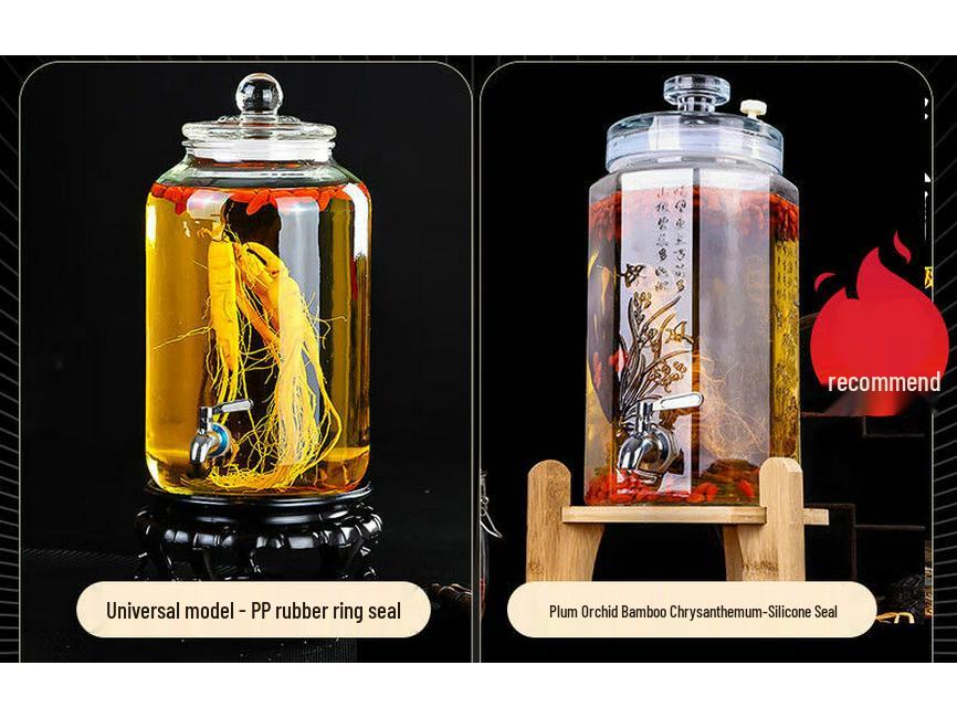 Naijiang Sealed Glass Infusion Jar