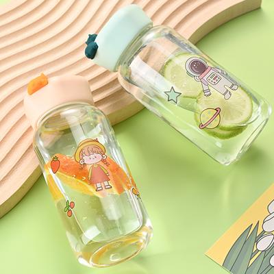 Cartoon Fruit Water Cup, Sealed And Leak Proof With Handle, High-Value Student Outdoor Portable Gift Cup