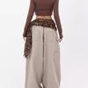 Leopard Print Dance Belt: Versatile Hip Scarf & Waist Chain for Jazz, Retro Style & Accessories