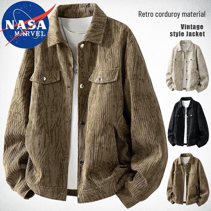 

Men s NASA MARVEL Retro Corduroy Jacket 3XL