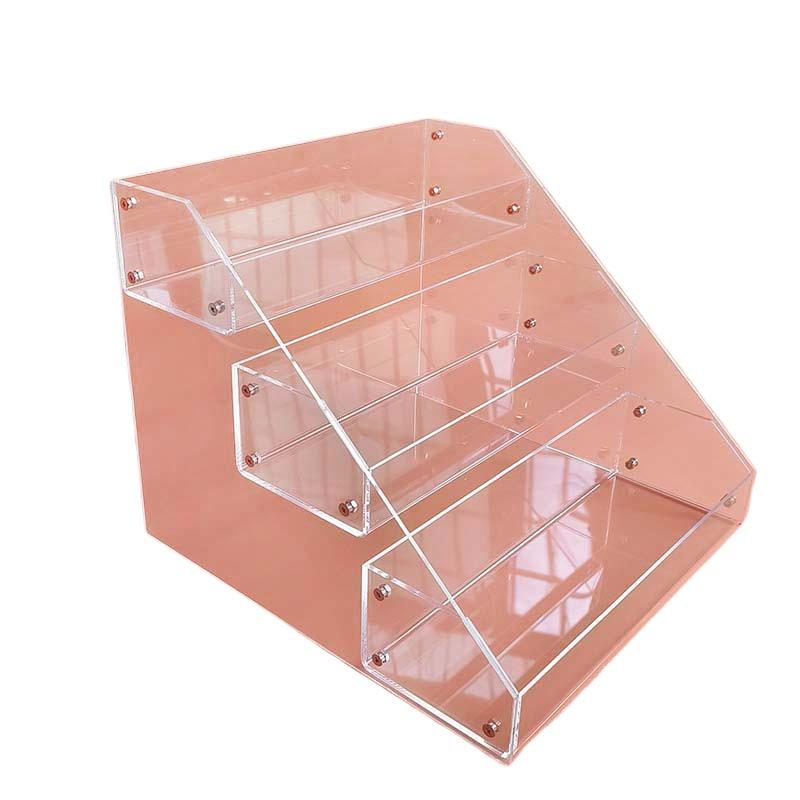 Acrylic Tiered Display Stand for Perfumes & Cosmetics