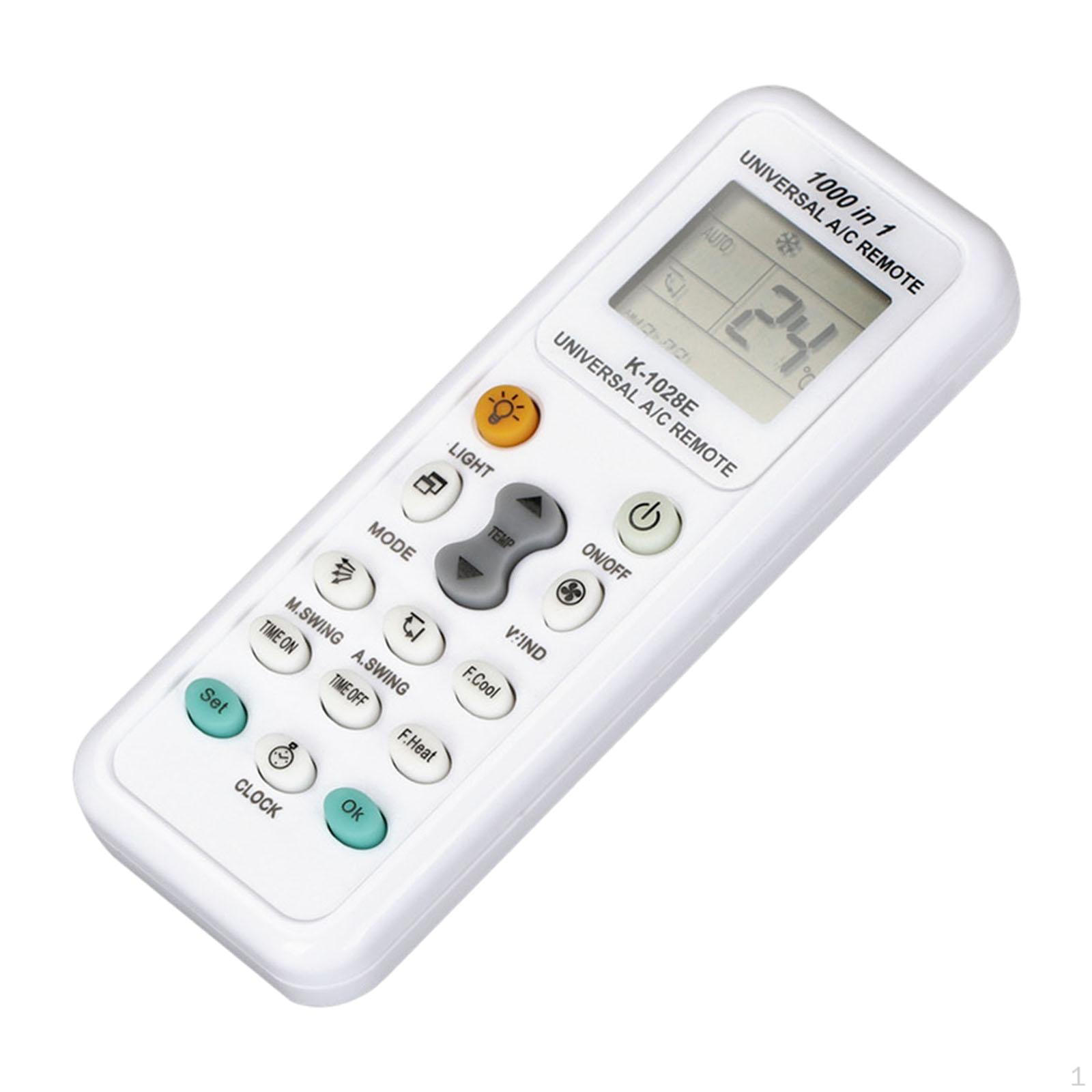 

Universal Air Conditioner Remote Control 1000 in 1 for Office Living Room