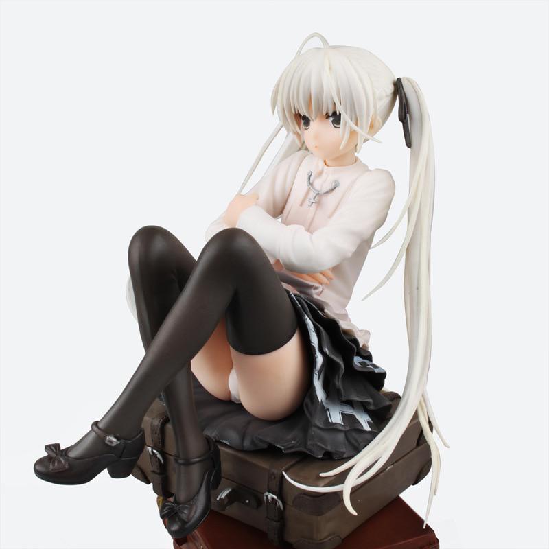 Yosuga No Sora Kasugano Sora Bunny Girl Sitting PVC Action Figure 22cm Loose