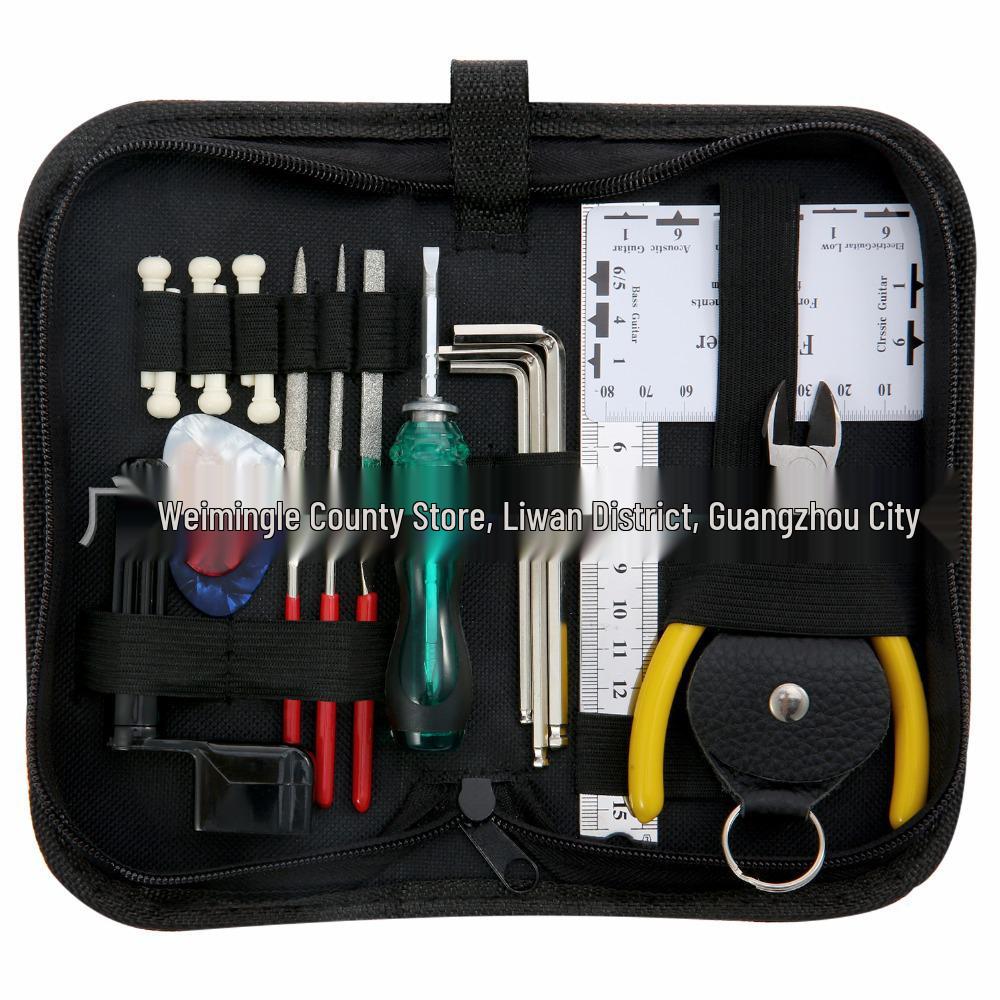 Guitar Maintenance & Repair Tool Kit with Tuning Wrench