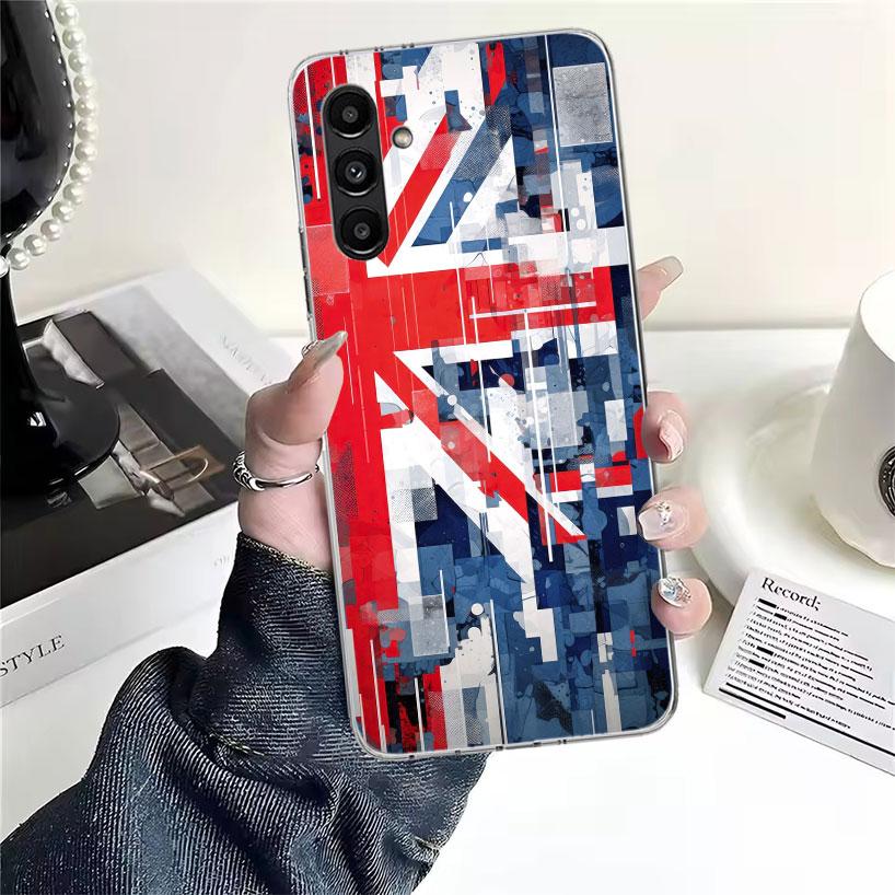 

Union Jack England UK Flag Phone Case For Samsung Galaxy A13 A14 A15 A16 A17 A53 A54 A55 A56 A57 A33 A34 A35 A36 A37 A23 A24 A25 Samsung A55