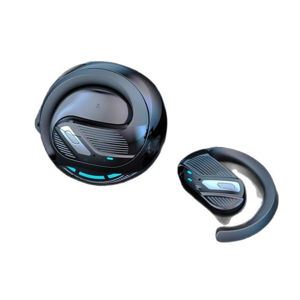 Smart AI Translation Headset Wireless Bluetooth 144 Languages Simultaneous Interpretation Black