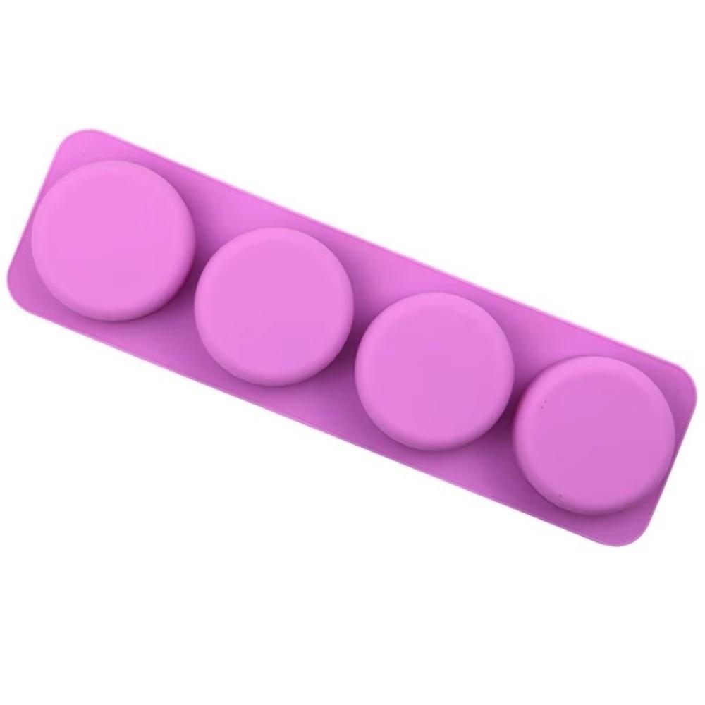 Easy Demolding Silicone Soap Mold 4 Holes Baking Utensils New Homemade Soap Mold  Home Baking